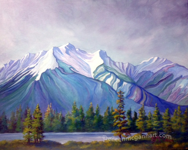 Ice Dream Sunday painting